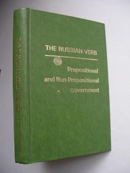 Hardcover Russian Verb: Prepositional and Non-prepositional Government Book