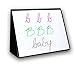 Educational Insights 3-In-1 Portable Easel - Magnetic Board, Whiteboard & Flannel Board, Classroom Must Haves