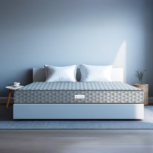 Sleepwell Dual Pro Profiled Foam Reversible 6-inch King Size Bed,...