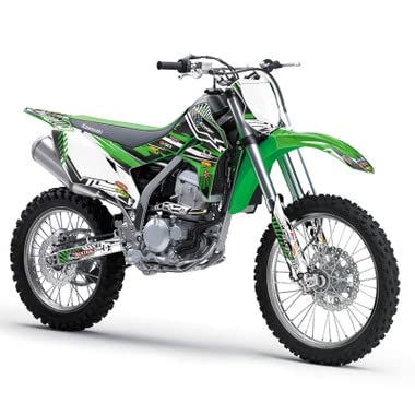 Amazon.com: 1991-1994 KDX 200 Mayhem Black Senge Graphics Base Kit