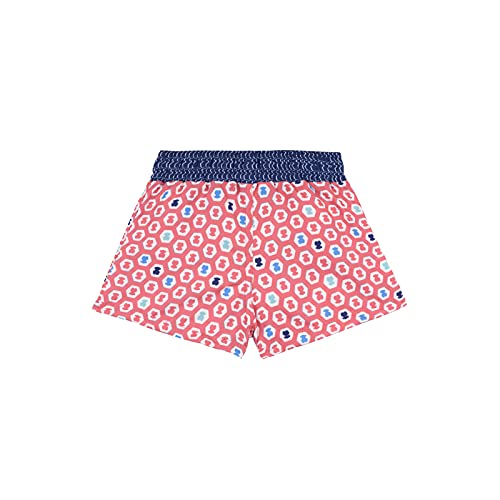 TOUS BABY - Bañador bóxer de Niño, con Estampado Exagon. (Coral, 4 años)