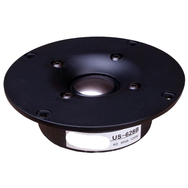 1Pcs 4 Inch Tweeter Audio Speaker 104mm Ohm 60W Silk Film Treble Music Sound Home Theater for Bookshelf