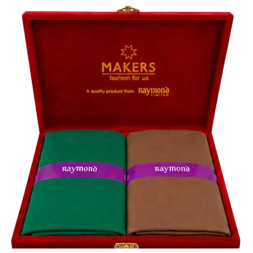 Men's Cotton Shirt and Trouser Unstitched Fabric Set - Gift Pack (Multicolour_Free Size) 80002-image-38