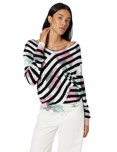 Desigual Pull Fin croisé.