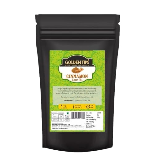 See full amazon price history chart for Golden Tips Cinnamon Organic Green Tea for Fast Weight and Glowing Skin Loss from Darjeeling, Assam | Lemon (40 Cups), 100 g Golden Tips Cinnamon Organic Green Tea for Fast Weight and Glowing Skin Loss from Darjeeling, Assam | Lemon (40 Cups), 100 g (B071VNYWGK) Amazon Price History, Amazon Price Tracker