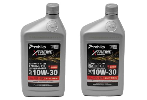 Aceite para motor 10W30 mezcla sintética 2 botellas miniatura 1