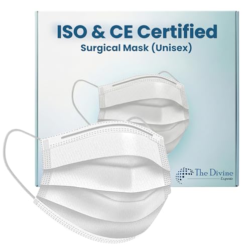 Image of Surgical Mask for Men & Women | Certified by ISO & CE to Protect Mouth Droplets, Dust and Pollution Combo