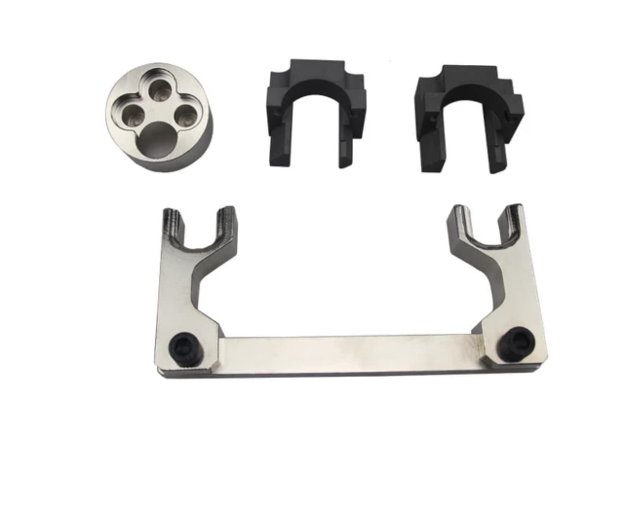 TANIASHOP Kit Messa in Fase Mercedes allineamento di bloccaggio 1.8 2.1 2.2 CDI M651 Strumento di Fasatura Dell'allineamento Dell'albero a Camme del Motore 4 Pezzi per Motori Diesel Pre 2012