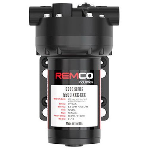 SMV INDUSTRIES 5536-1C1-82B-SB 4.0Gpm 12V Remco Pump