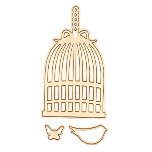 Spellbinders D-Lites Bird Cage Etched Dies, Brown, 17.1 x 8.9 x 0.2 cm - Image 3