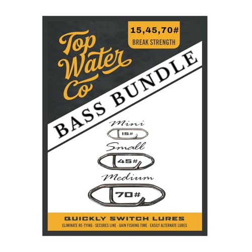 Top Water Co. Speed Clips Species Fishing Bundles (Various Counts)