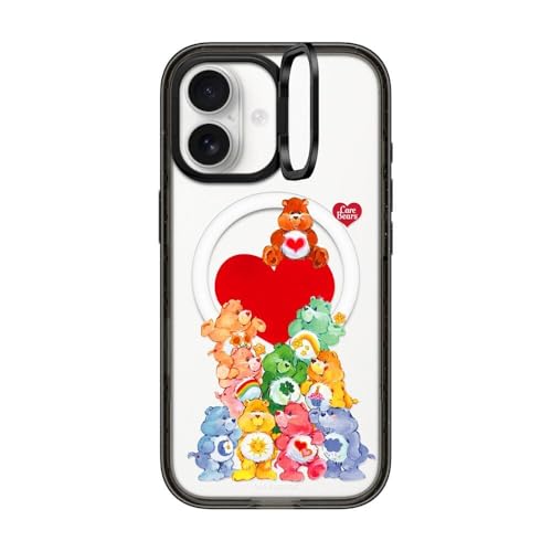 CASETiFY CpNgOX^h iPhone 17 P[X [X^h@\/MagSafeΉ/ϏՌ/Care Bears Co-Lab] - Care Bears In Heart Case - NA ubN