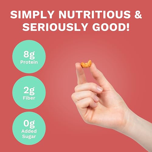 Image of Peri Peri Air Roasted Whole Cashews by Karma Nuts, Savory, Spicy, Peanut-Free Facility, Kosher, Everyday Nut Snack, 7oz Resealable Bag