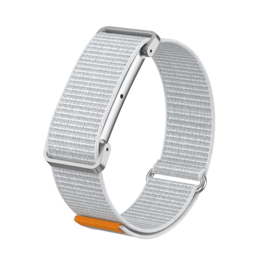 Bracelet en nylon pour Fitbit Air avec cadre en métal noir