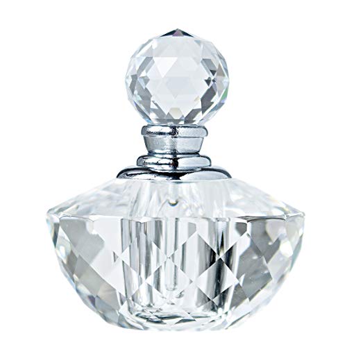 Preisvergleich Produktbild H&D klar Kristall Leerer nachfüllbarer Mini Parfümflasche 4ML