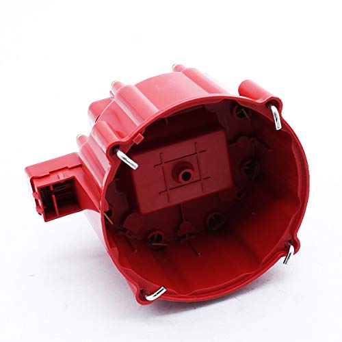 Gskmotor Performance Red Male Hei Distributor Cap & Rotor Replacement Kits Fits For Sbc Bbc 305 350 454 #TOP3