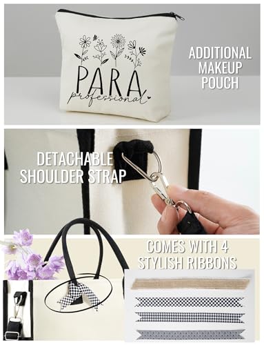 Bolsa Tote de Lona para Mujeres en Día de Aprecio miniatura 5