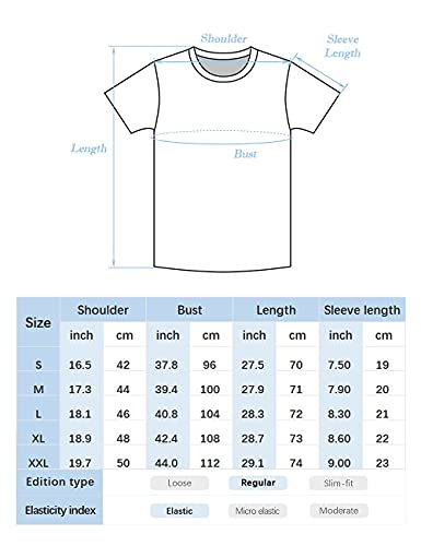 Qualfort Men's Light Yellow Bamboo Cotton Short Sleeve T-Shirt Medium #TOP4