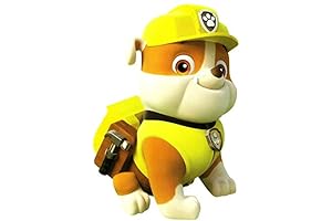 Removable Rubble Paw Patrol Decal