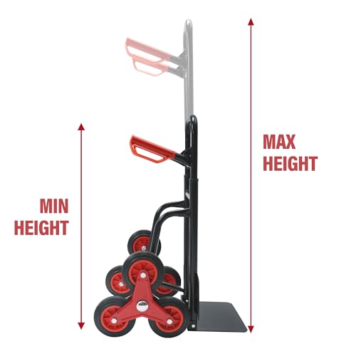 Carretilla plegable para escaleras 330 lb, 6 ruedas miniatura 4