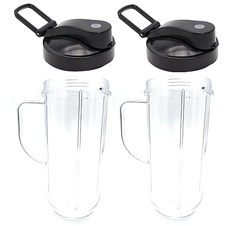 Set de 2 vasos Blendin para licuadora Magic Bullet, 650 ml miniatura 1
