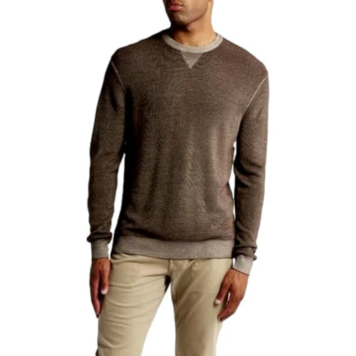johnnie-O Men's Burgess Merino Wool Sweater, Maple