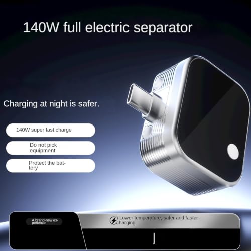 Adaptador de carga rápida 140W inteligente para evitar el desgaste de baterías 4