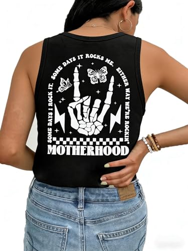 Image of UNIQUEONE Nursing Tank Tops Maternity Breastfeeding Shirts Hidden Zip Nursing Sleeveless Causal Loose Postpartum Clothes