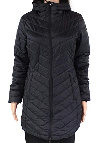 Columbia Women's Morning Light II Omni Heat Long Jacket Coat Puffer, BLACK (M)