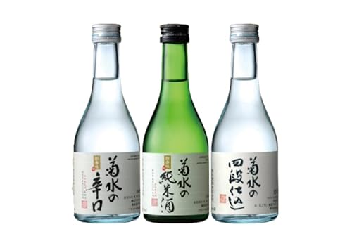 日本酒 地酒 菊水 300ml 小瓶詰合せ 6本 お酒 酒 おつまみ 料理 日本酒 小瓶 セット 国産 父の日 ギフト プレゼント 贈答 米 辛口 純米酒 淡麗甘口 新潟県 新発田市 E106_01