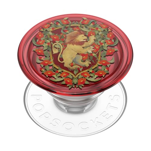 PopSockets Agarre para móvil con Soporte expandible, Harry Potter, Escudo Floral de Gryffindor