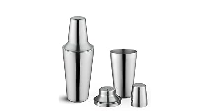 finality Stainless Steel Cocktail Shaker Wine Shaker Mocktail Juices Mixing & Serving Wine Cocktail Bottle Bar Hotel Res