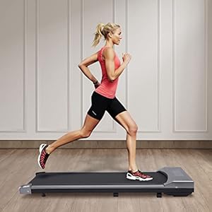 Walking Pad loopband bureau, kleine loopband voor thuis, fitness, wandelpad, loopband met lcd-display en afstandsbediening, Under Desk Treadmill voor kantoor