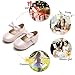 Felix & Flora Girls Mary Jane Flat Dress Shoe for Toddler Little Kid Party School (9 Toddler,Light Pink)