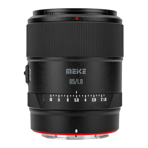 Meike 85 mm F1.8 Pro Auto Focus Teleobjetivo Medio STM Full Frame Alta resolución 8K Objetivo para Retratos Compatible con cámaras Nikon con Montura Z Z50 Z50II Z5 Z6 Z7 Z6II Z7II Z6III Z9 Z30 Z8