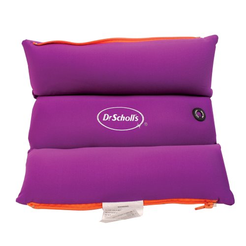 Dr. Scholl's 2-in-1 Massaging Cushion with Microbeads, Purple