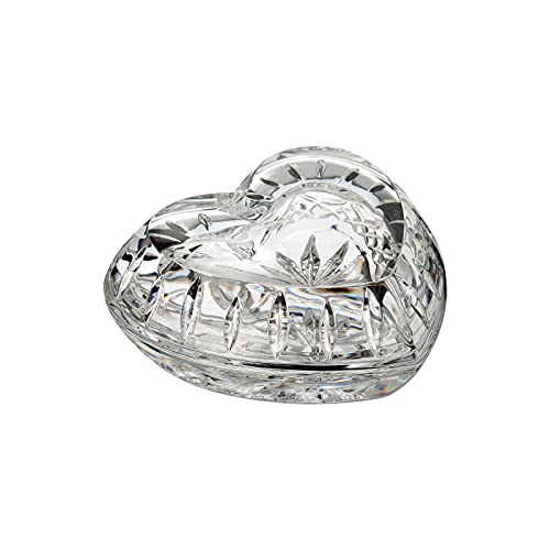 Waterford Giftology Heart Box, 4.5", Clear