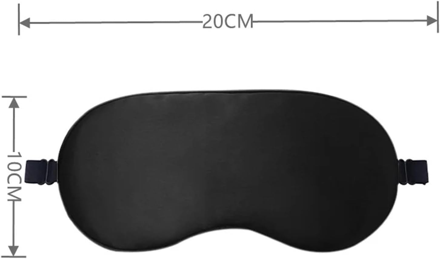 antifaz Máscara de seda for ojos, máscara de noche for ensueño, cubierta suave for relajar los ojos, vendaje for dormir, venda for los ojos for mujeres, hombres, siesta nocturna, salud, siesta relajad