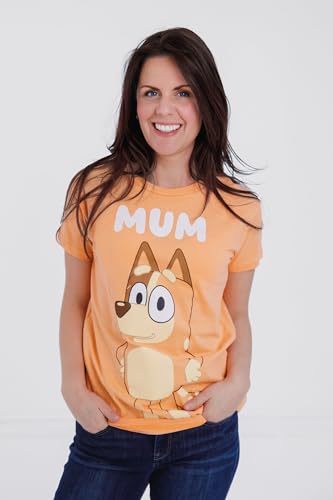 Bluey Mum Adult Womens Graphic T-Shirt Chilli X-Large2