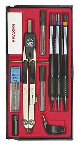 Compasso cassetta Speed Master Set, 10 pezzi, per la scuola e cantieri