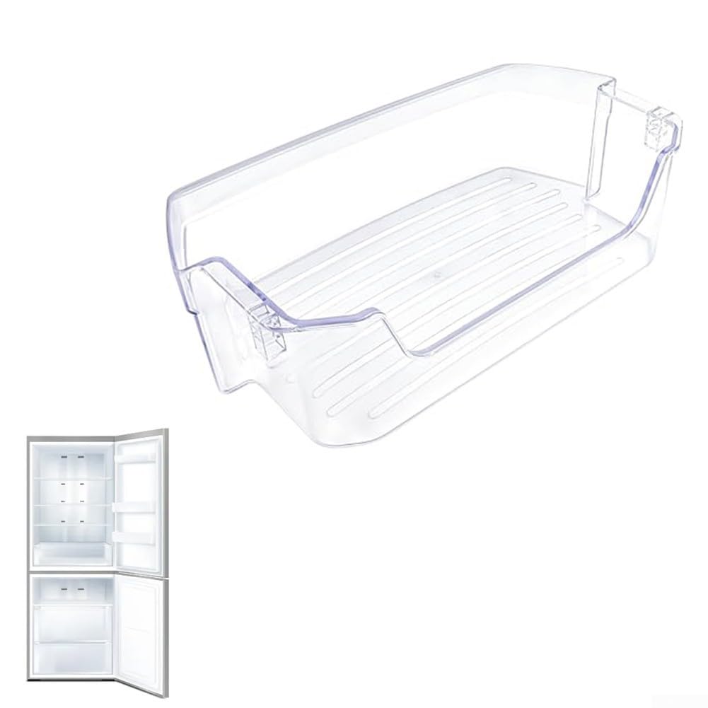 WR71X38307 - Contenedor de estante para puerta de refrigerador de 13.58 x 7.4 x 4.02 pulgadas, compatible con modelos GFE26JYMNFFS, pieza de repuesto 4975750 AP7186356