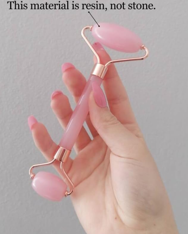 Miniatura 7 de Juego de 1 rodillo de resina y Gua Sha, masajeador facial de resina antienvejecimiento y herramienta Guasha para cara, ojos, cuello, herramientas