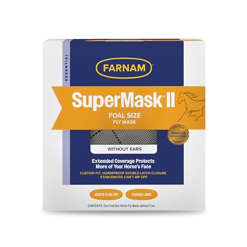 Farnam SuperMask II Fly Mask Without Ears for...