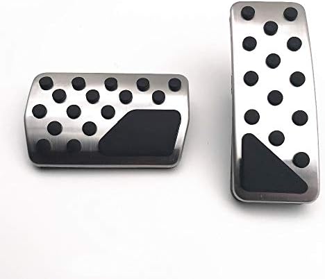 HCDSQSN Stainless Steel Car Accessories Gas Brake Foot Rest Pedal For Jeep Grand Cherokee 2010-2018 For Dodge Durango Modified Metal Pad