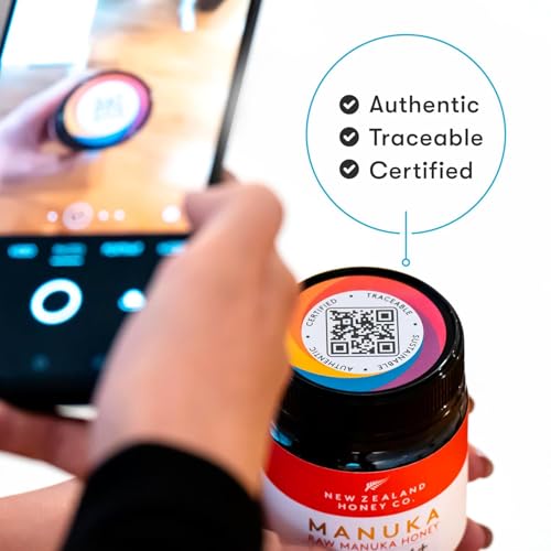 New Zealand Honey Co. Raw Manuka Honey UMF 26+ | MGO 1282+, UMF Certified /4.4oz