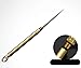 Seeby Toothpicks Keychain Brass with Metal Toothpick Holder for Outdoor Picnic Toothpick Bottle Fruit Fork EDC Camping Tool Toothpicks Tube Accessories