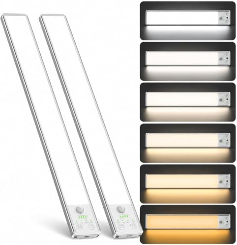 Under Cabinet Lighting, Rechargeable Motion Sensor...