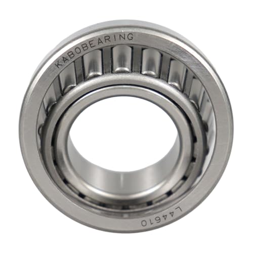 KABOBEARING 2 Set Fits for 1-1/16\'\' inch Axles Trailer Wheel Hub Bearings,L44649 L44610 Bearings(GCr15),ID 1.0625\",OD1.9800,Width 0.560\",12192TB Seal OD 1.980\'\',Dust Cover and Cotter Pin.