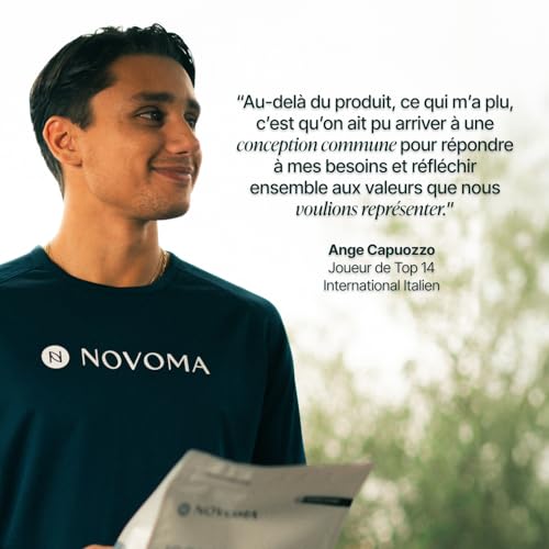NOVOMA Whey Isolate Native, Protéine Pure Non Dénaturée, 24g de Protéines par Portion, Saveur Chocolat, Musculation et Récupération, 30 Portions, Sachet 900g, Fabriqué en France – Image 3