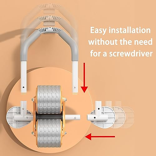 Cretee Ruota per addominali e allenamento della